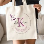 Tote Bag Παραλίας Οικολογική, Ιδανικό Δώρο για Γυναίκα
