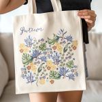 Οικολογική Τσάντα Ώμου με Προσωποποίηση, Γυναικείο Δώρο