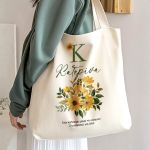 Οικολογική Τσάντα Ώμου με Όνομα, Δώρο για την Μητέρα