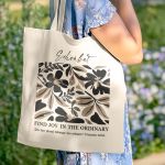 Πάνινη Τσάντα Ώμου με Όνομα και Αφιέρωση, Γυναικείο Δώρο