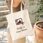 Premium Βαμβακερή Οικολογική Τσάντα Παραλίας & Αγοράς, DIY