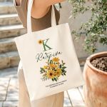 Οικολογική Τσάντα Ώμου με Όνομα, Δώρο για την Μητέρα