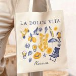 Πάνινη Τσάντα Ώμου με Όνομα, Τέλειο Γυναικείο Δώρο