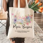 Τσάντα με Αφιέρωση και Όνομα, Δώρο για την Δασκάλα