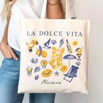 Πάνινη Τσάντα Ώμου με Όνομα, Τέλειο Γυναικείο Δώρο