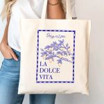 Πάνινη Γυναικεία Τσάντα με Όνομα, Δώρο για Εκείνη