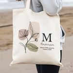 Οικολογική Τσάντα Ώμου με Όνομα, Δώρο για Μητέρα