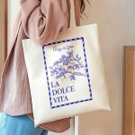 Πάνινη Γυναικεία Τσάντα με Όνομα, Δώρο για Εκείνη