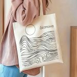 Οικολογική Τσάντα Ώμου με Προσωποποίηση, Δώρο για Γυναίκες