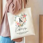 Πάνινη Τσάντα με Όνομα και Αφιέρωση, Τρυφερό Δώρο για Μαμά