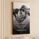 Πίνακας σε Καμβά με Φωτογραφία, Δώρο για Γιορτή της Μητέρας