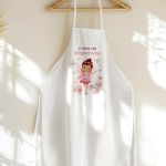 Ποδιά Βάπτισης με Σχέδιο Fairy, Προσωποποιημένη για Νονά