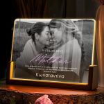 Επιτραπέζιο LED Φωτιστικό με Φωτογραφία, Δώρο για την Μαμά