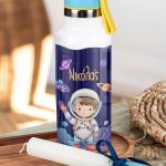 Σετ 3 Δώρα Space Boy - Παγούρι, Δοχείο Φαγητού & Λαμπάδα