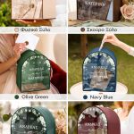 Κουτί Ευχών Γάμου Ξύλινο, Εξατομικευμένο με Σχήμα Καμάρας