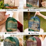 Κουτί Γάμου Καμάρα για Ευχές με Ονόματα και Ημερομηνία