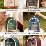 Κουτί Ευχών για Γάμο Καμάρα με Ονόματα και Ημερομηνία