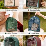 Κουτί Ευχών για Γάμο με Ονόματα σε Σχήμα Καμάρα