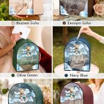 Premium Κουτί Καμάρα Ευχών Βάπτισης με Όνομα και Ημερομηνία