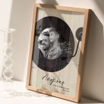 Korniza me Fotografia kai Onoma, Doro gia ti Giorti tou Patera