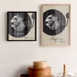 Korniza me Fotografia kai Onoma, Doro gia ti Giorti tou Patera