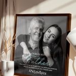 Κορνίζα με Φωτογραφίες και Αφιέρωση, Δώρο για Πατέρα