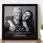 Κορνίζα με Φωτογραφίες και Αφιέρωση, Δώρο για Πατέρα