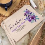 Εκρού Τσαντάκι Γυναικείο, Αναμνηστικό Δώρο για Δασκάλες