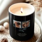Χειροποίητο Κερί με Άρωμα Vanilla Cream, Δώρο για Πατέρα