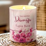 Χειροποίητο Αρωματικό Κερί Vanilla Cream, Δώρο για τη Δασκάλα