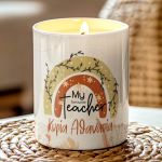 Αρωματικό Κερί Βανίλιας, Τέλειο Δώρο για Εκπαιδευτικούς