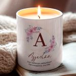 Χειροποίητο Κερί Vanilla Cream, Πρωτότυπο Δώρο για Δασκάλα