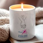 Άλμα Ζωής - Χειροποίητο Κερί Vanilla Cream, Γυναικείο Δώρο