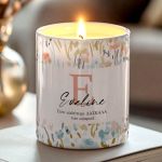 Προσωποποιημένο Κερί με Άρωμα Βανίλιας, Δώρο για Δασκάλα