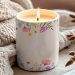 Χειροποίητο Αρωματικό Κερί με Όνομα, Δώρο για τη Δασκάλα