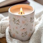 Κερί Χειροποίητο Vanilla Cream, Πρωτότυπο Δώρο για Δασκάλες