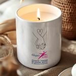 Άλμα Ζωής - Χειροποίητο Κερί Vanilla Cream, Γυναικείο Δώρο