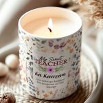 Αρωματικό Κερί Vanilla Χειροποίητο, Μοναδικό Δώρο για Δασκάλα