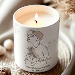 Χειροποίητο Αρωματικό Κερί Βανίλια, Δώρο για Δασκάλα