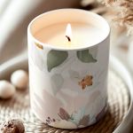 Χειροποίητο Αρωματικό Κερί Βανίλια, Δώρο για Δασκάλα