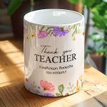 Σετ 3 Δώρα για Δασκάλα – Τσαντάκι Νεσεσέρ, Κασπώ & Μπρελόκ