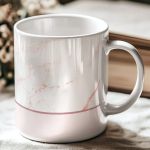 Σετ 2 Δώρα για Δασκάλα, Εκρού Τσαντάκι με Φελλό & Κούπα