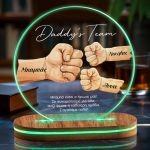 Φωτιστικό Επιτραπέζιο Led με Αφιέρωση, Δώρο για τον Πατέρα