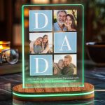 Φωτιστικό LED με Φωτογραφίες, Ιδανικό Δώρο για Πατέρα
