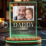 Προσωποποιημένο Φωτιστικό LED, Μοναδικό Δώρο για Πατέρα