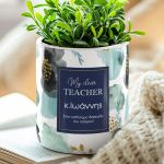 Σετ 2 Δώρα για τη Δασκάλα, Κασπώ με Όνομα & Μπρελόκ