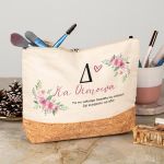 Εκρού Νεσεσέρ με Όνομα & Αφιέρωση, Μοναδικό Δώρο για Δασκάλα