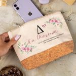 Εκρού Νεσεσέρ με Όνομα & Αφιέρωση, Μοναδικό Δώρο για Δασκάλα