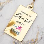 Άλμα Ζωής - Μπρελόκ Golden Mirror, Δώρο για Μητέρα