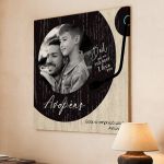 Πίνακας σε Καμβά με Φωτογραφίες Pick Up, Δώρο για Μπαμπά